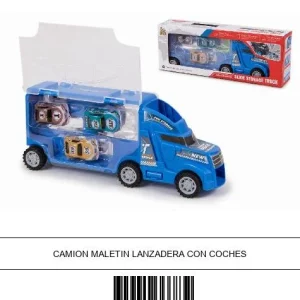 camion de transport mallette + 3 voitures