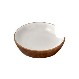 Repose-cuillère en bois « Madras »