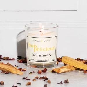 Bougie parfumée à l&rsquo;ambre