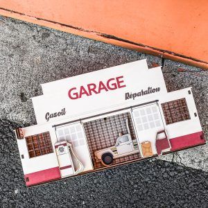 Le garage en bois