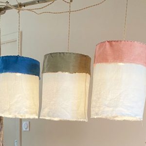 Abat-jour Rosa Bicolore pour suspension