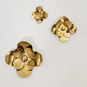 Fleur murale en relief | 3 tailles