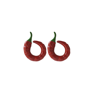 ROND DE SERVIETTE PIMENT SET DE 2
