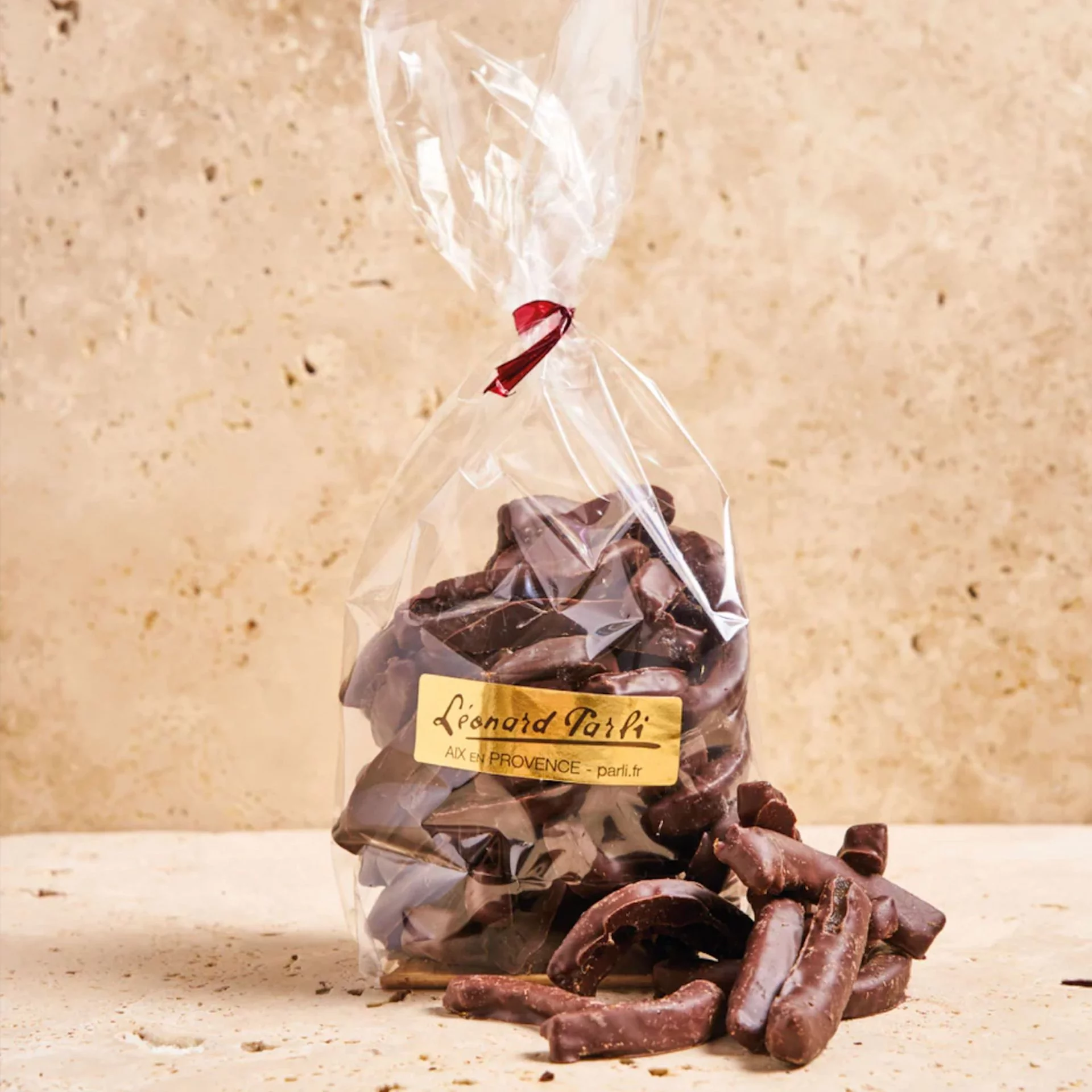 Orangettes au chocolat noir