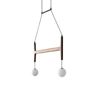 Suspension Astra 1 – Noyer canaletta