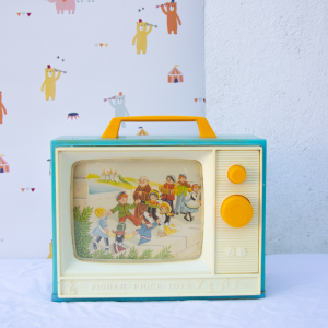 boite à musique télévision Fisher Price