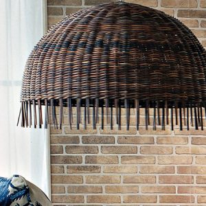 Suspension Croco 95 – Rotin tressé