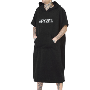Poncho de bain pour adulte – Pyzel Black
