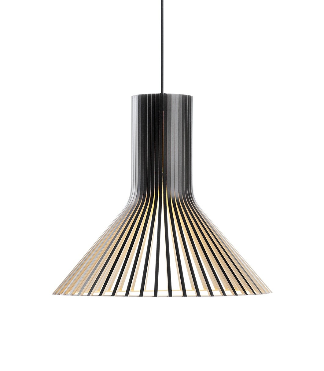 Suspension au design scandinave Puncto 4203 en bois naturel par Secto Design – Image 2