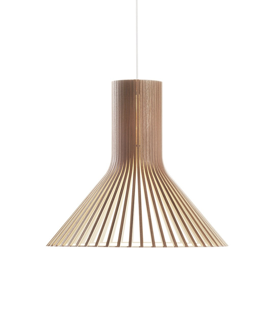 Suspension au design scandinave Puncto 4203 en bois naturel par Secto Design – Image 4