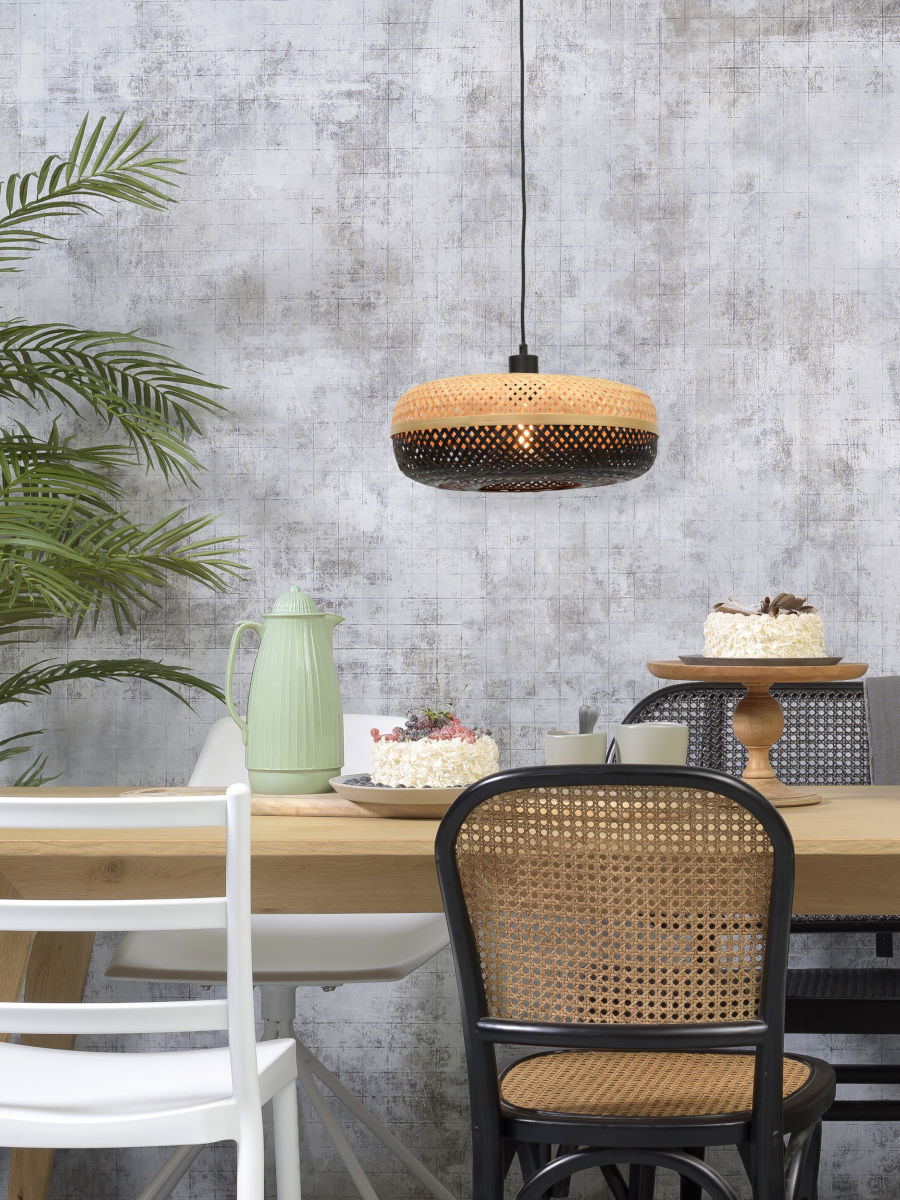 Suspension Palawan en Bambou naturel au design naturel par Good & Mojo – Image 4