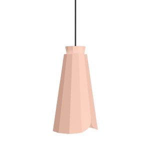 Suspension Ankara en acier avec assise en chêne par Constance Guisset x Matière grise
