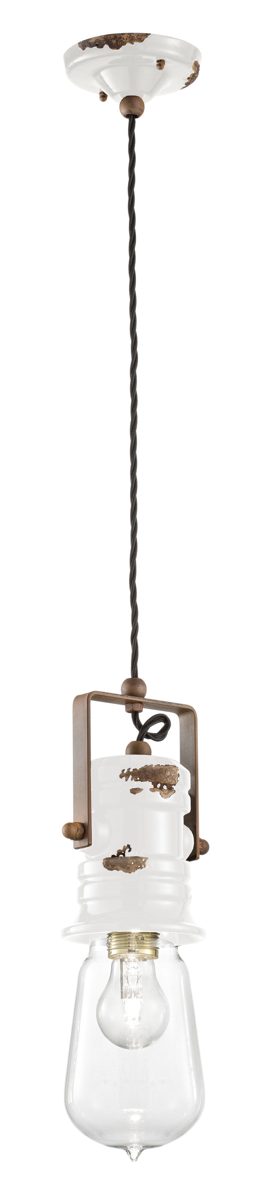 Suspension Urban minimaliste en céramique par Ferroluce – Image 3