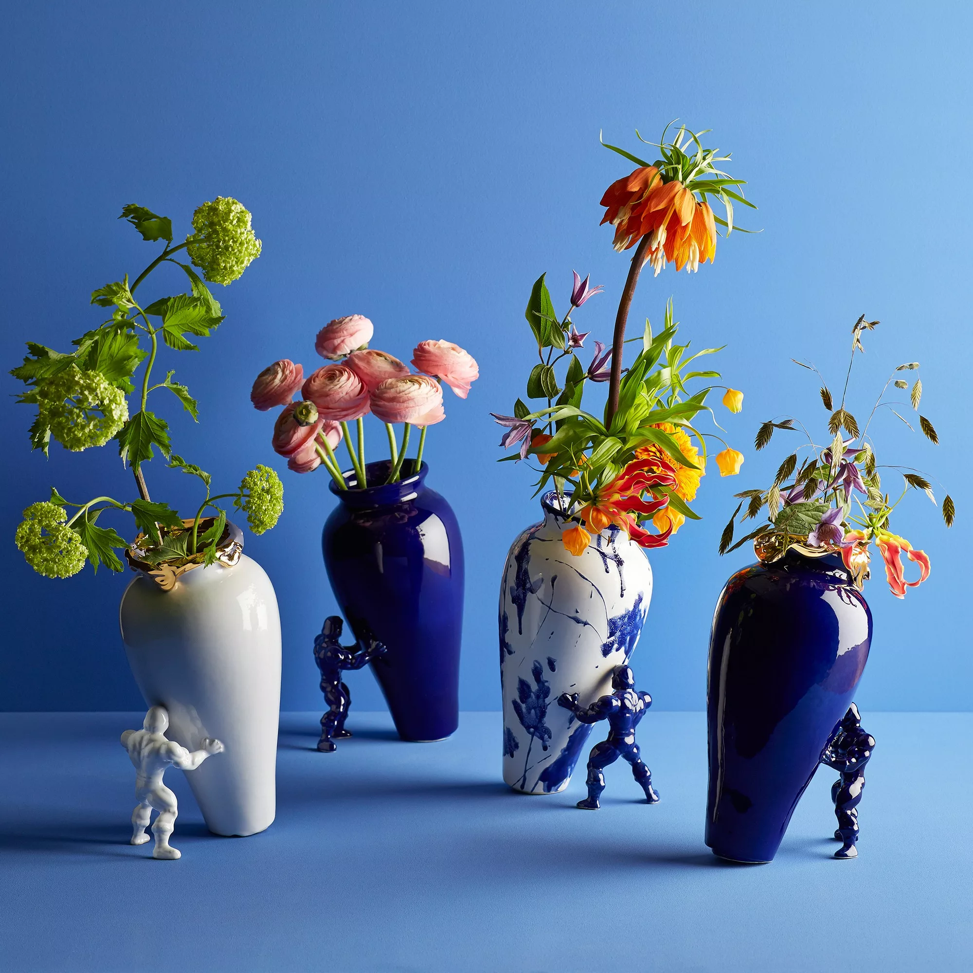 Vase / Pot de fleurs original My Superhero Gold au design incroyable – Image 4