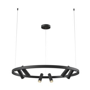Suspension Satellite armature en métal et acrylique au design contemporain par Maytoni