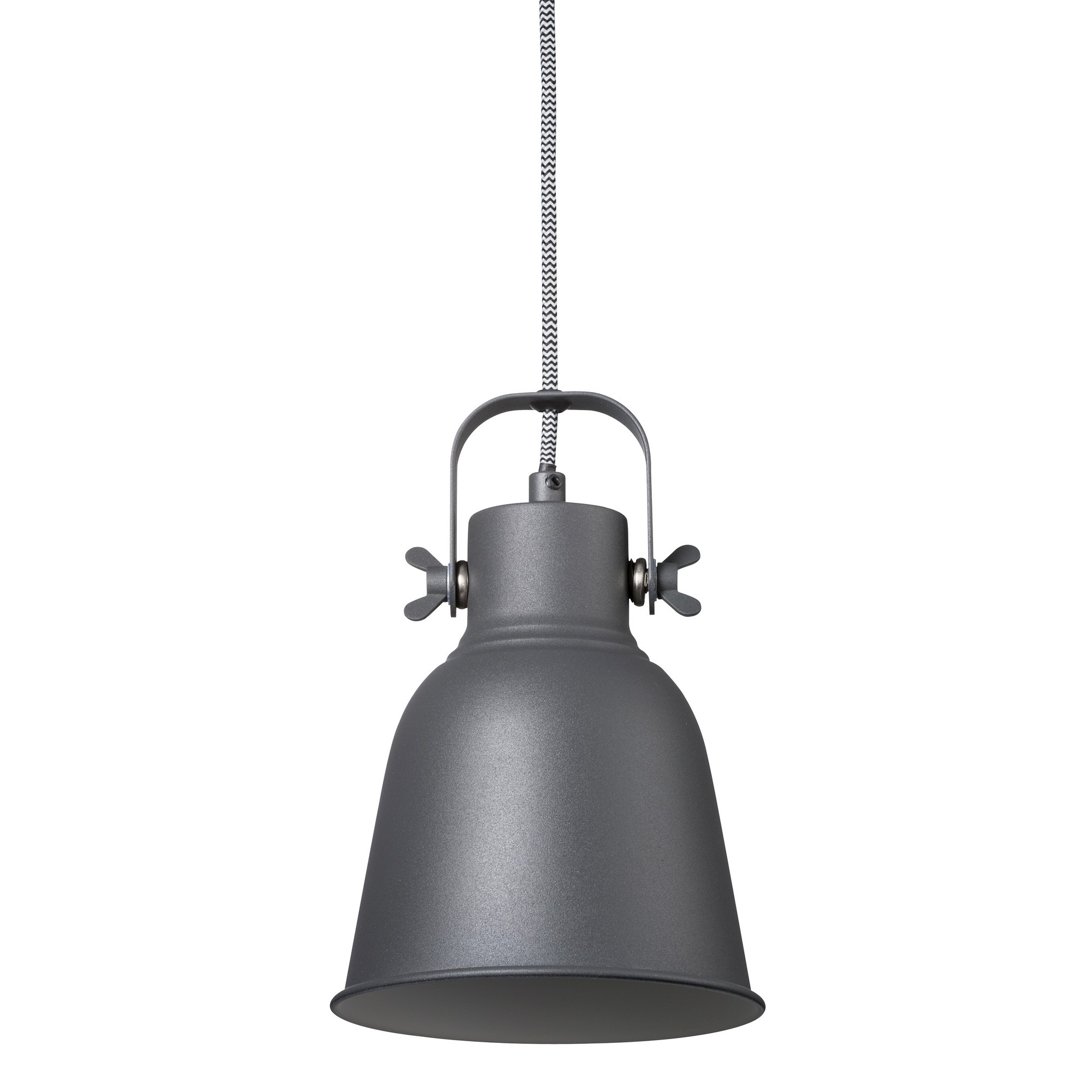 Suspension Adrian cadre en métal avec abat-jour en forme de cloche orientable au design industriel par Nordlux – Image 4
