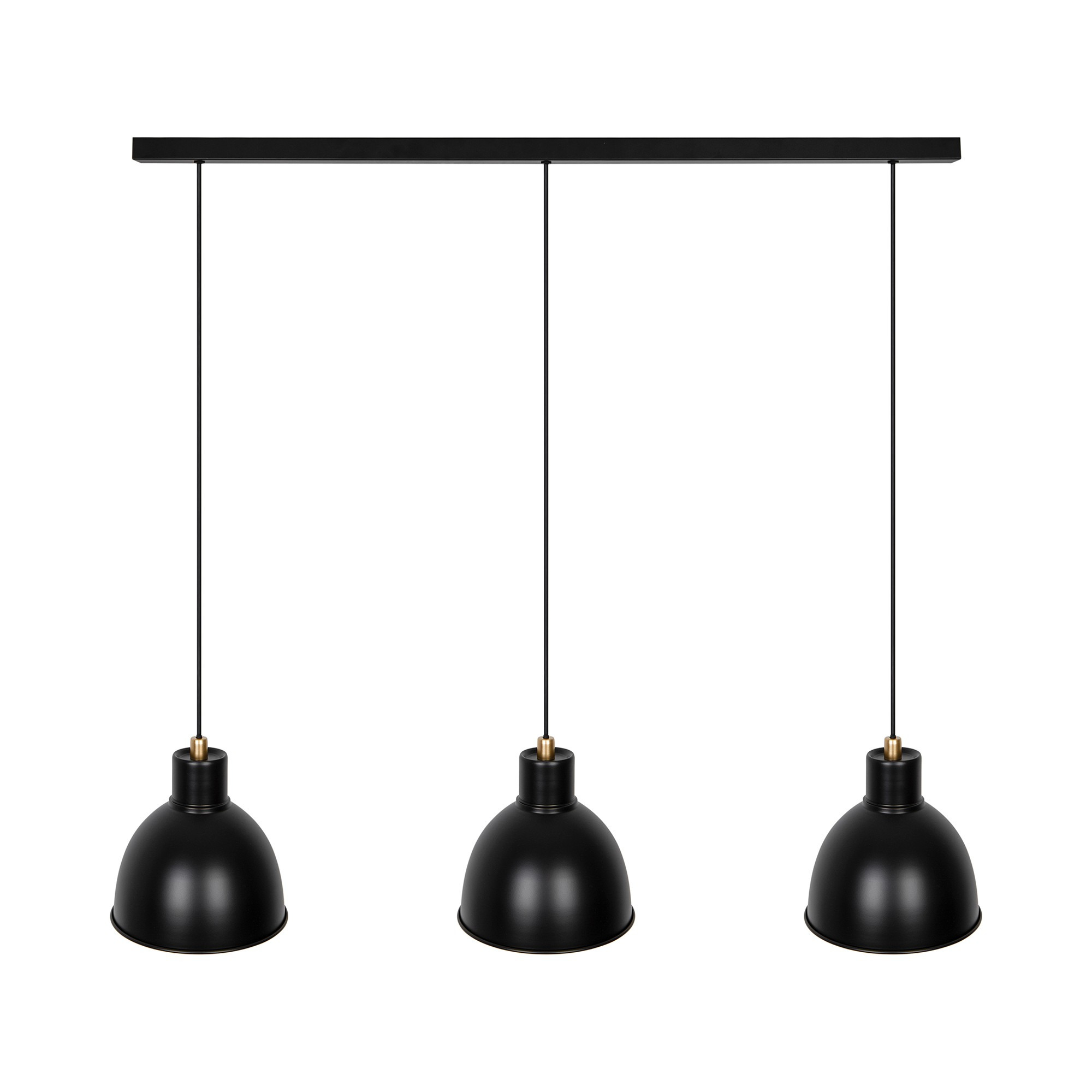 Suspension Pop base métal en bande avec trois abat-jour classique au design contemporain par Nordlux – Image 3