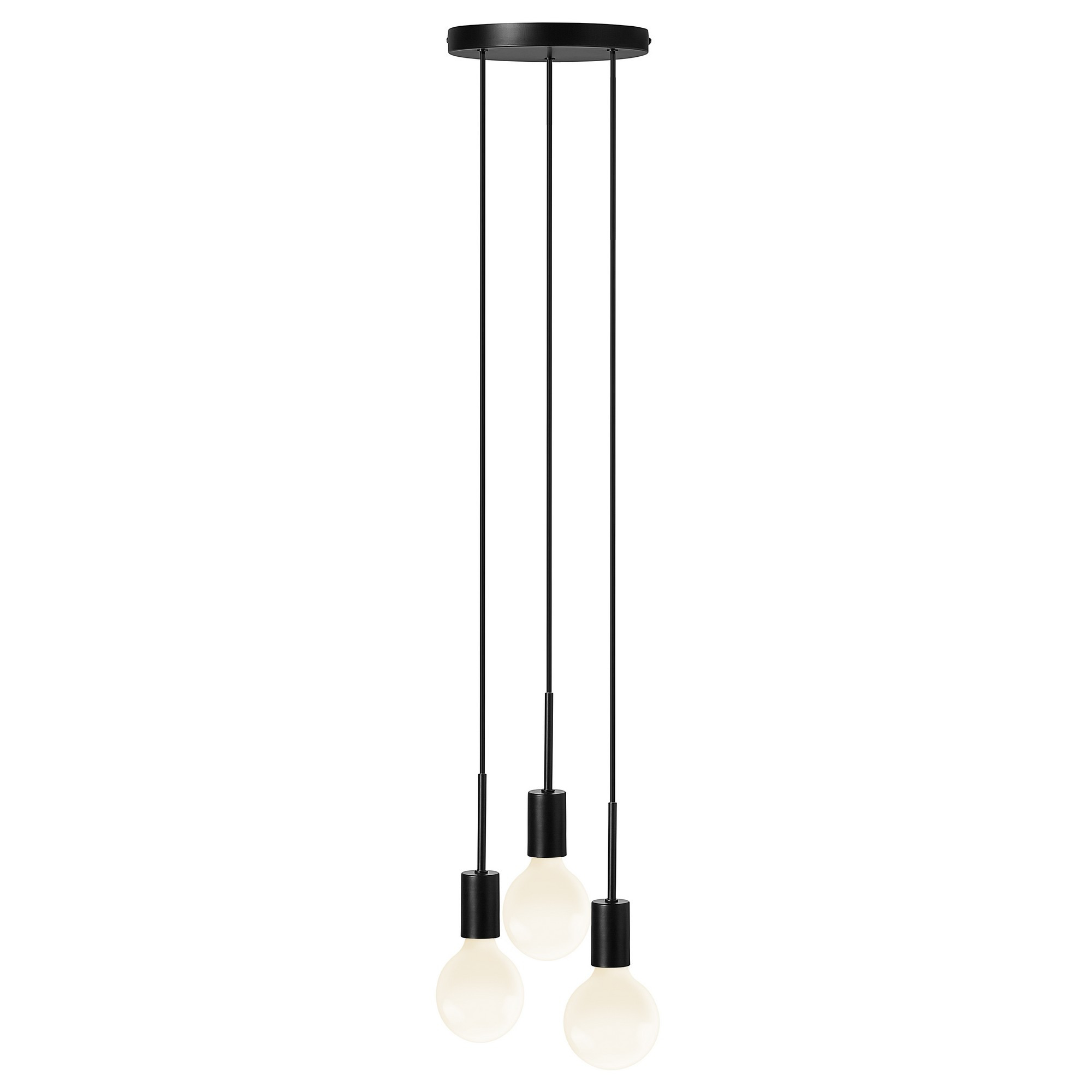 Suspension Paco en métal avec abat-jour tubulaire pour ampoule décorative au design industriel par Nordlux – Image 9