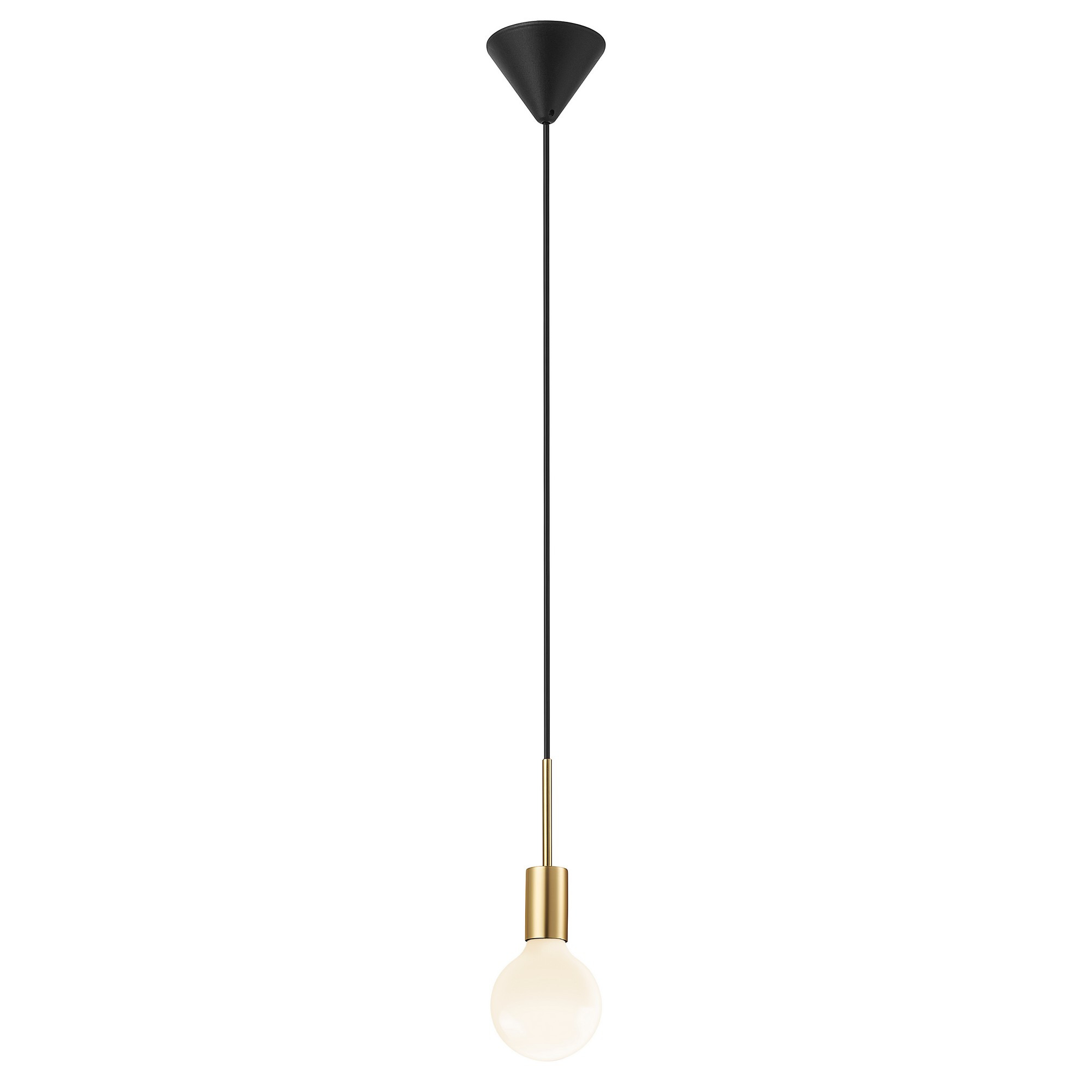 Suspension Paco en métal avec abat-jour tubulaire pour ampoule décorative au design industriel par Nordlux – Image 6