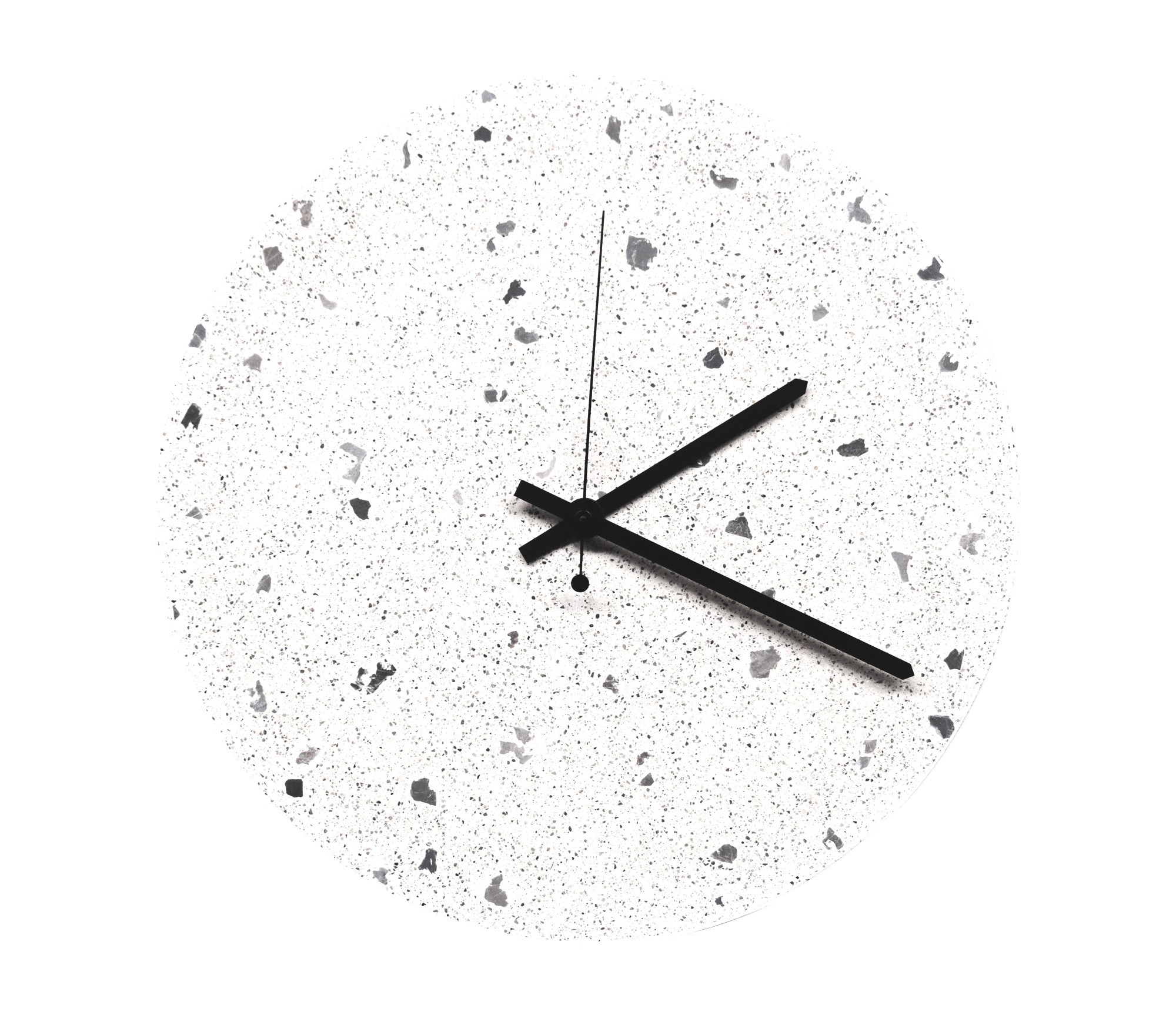 Horloge design Tempus 32 Terrazzo en béton par Urbi et Orbi – Image 4