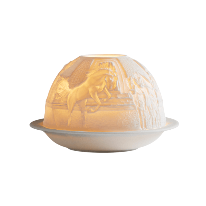 Bernardaud – Lithophanie « Rêverie Équestre »