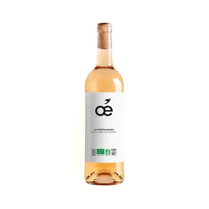 Rosé Bio de Provence IGP Méditerranée 75cl – Oé – Image 2