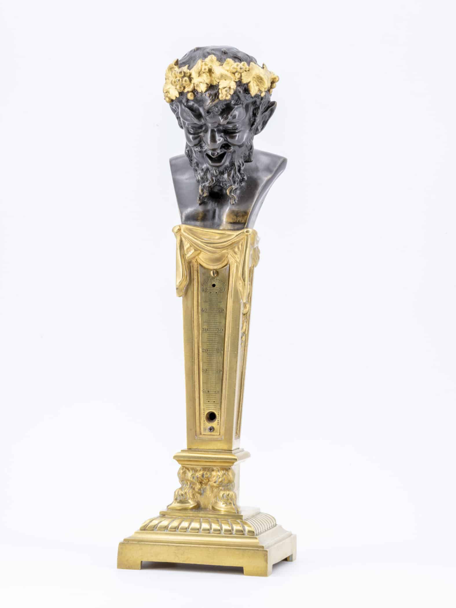 Thermomètre en bronze. Restauration, XIXe siècle – Image 7