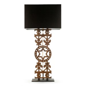 Lampe balustrade en fonte de fer