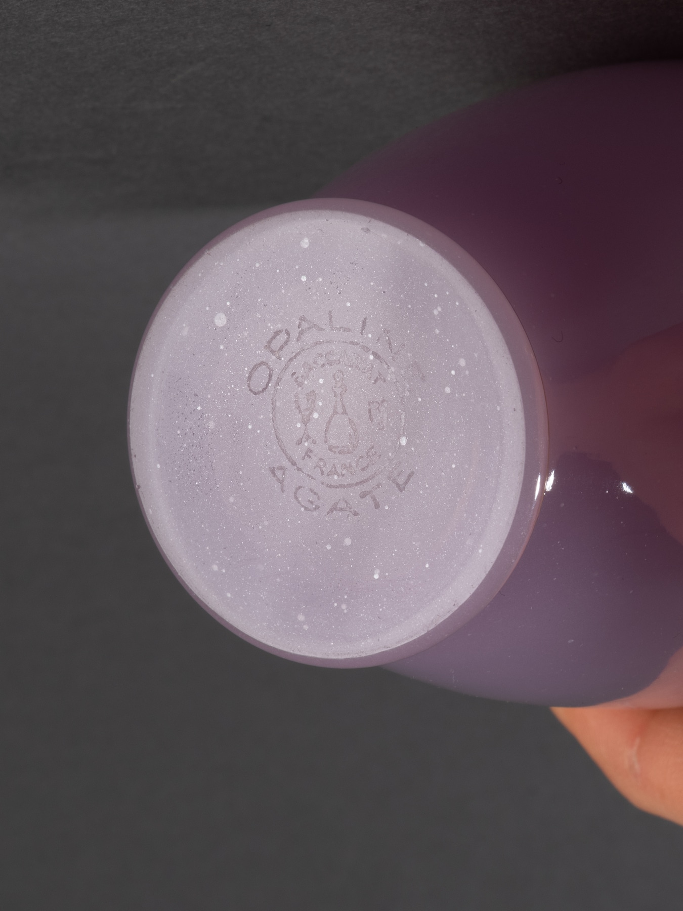 Petit vase en opaline, Baccarat, XIXe siècle – Image 5