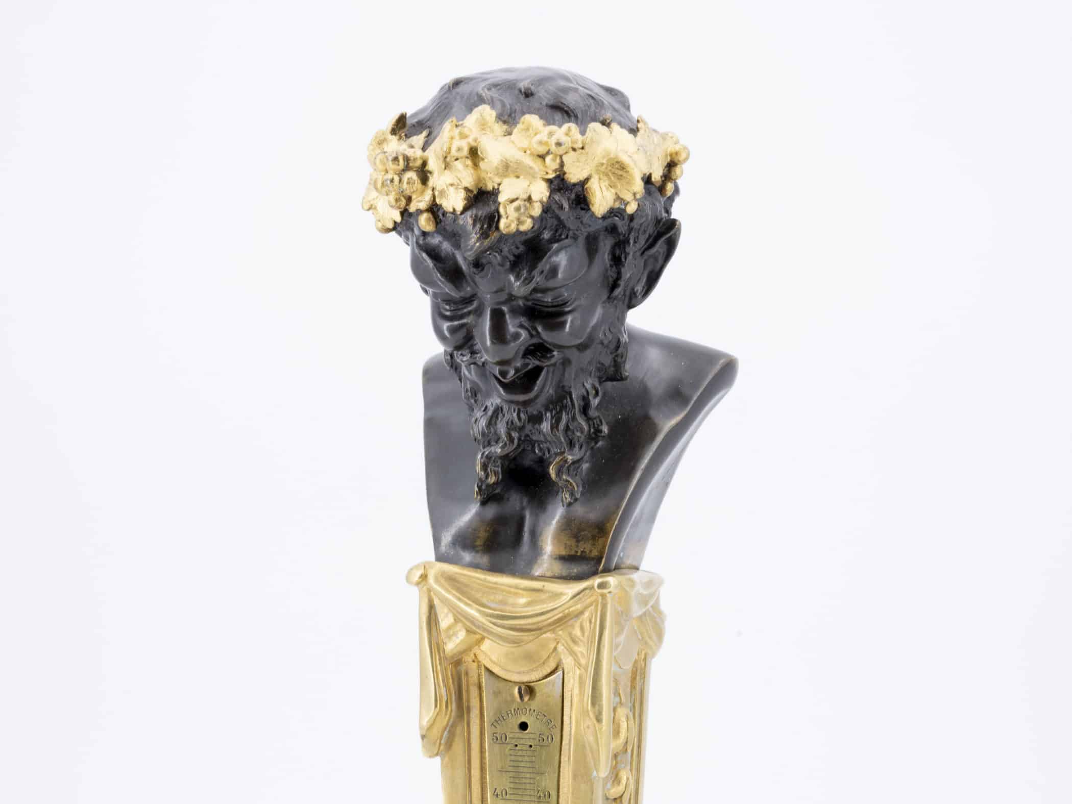 Thermomètre en bronze. Restauration, XIXe siècle – Image 5