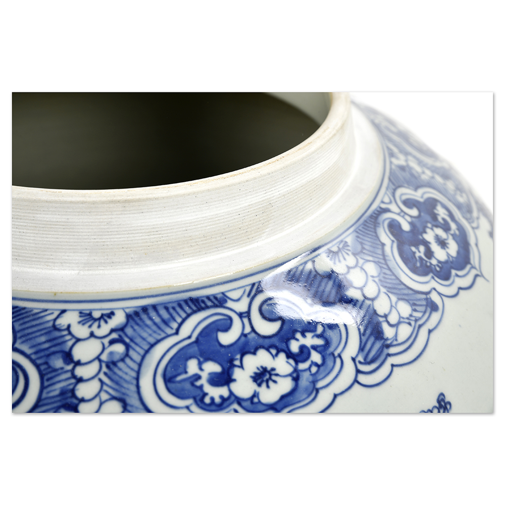 Pot en Céramique Asiatique avec Couvercle – Image 4