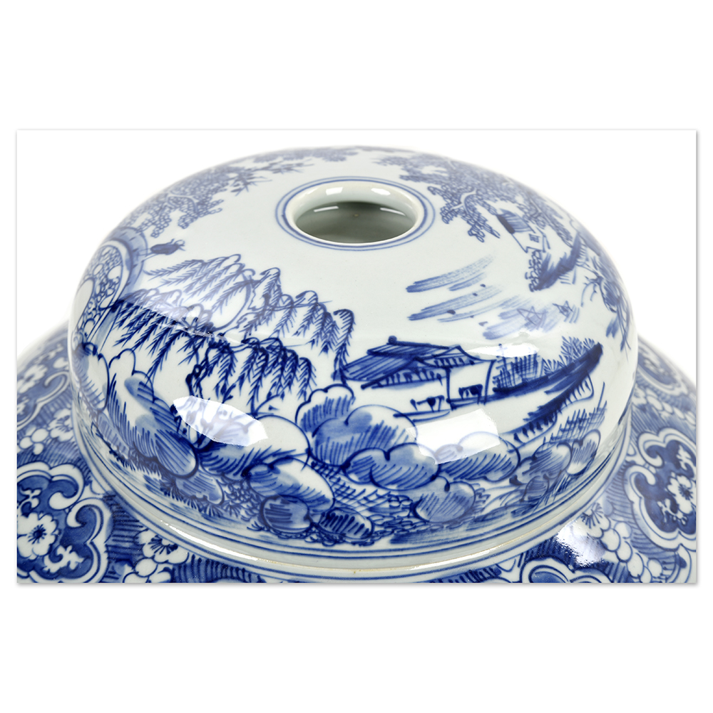 Pot en Céramique Asiatique avec Couvercle – Image 5