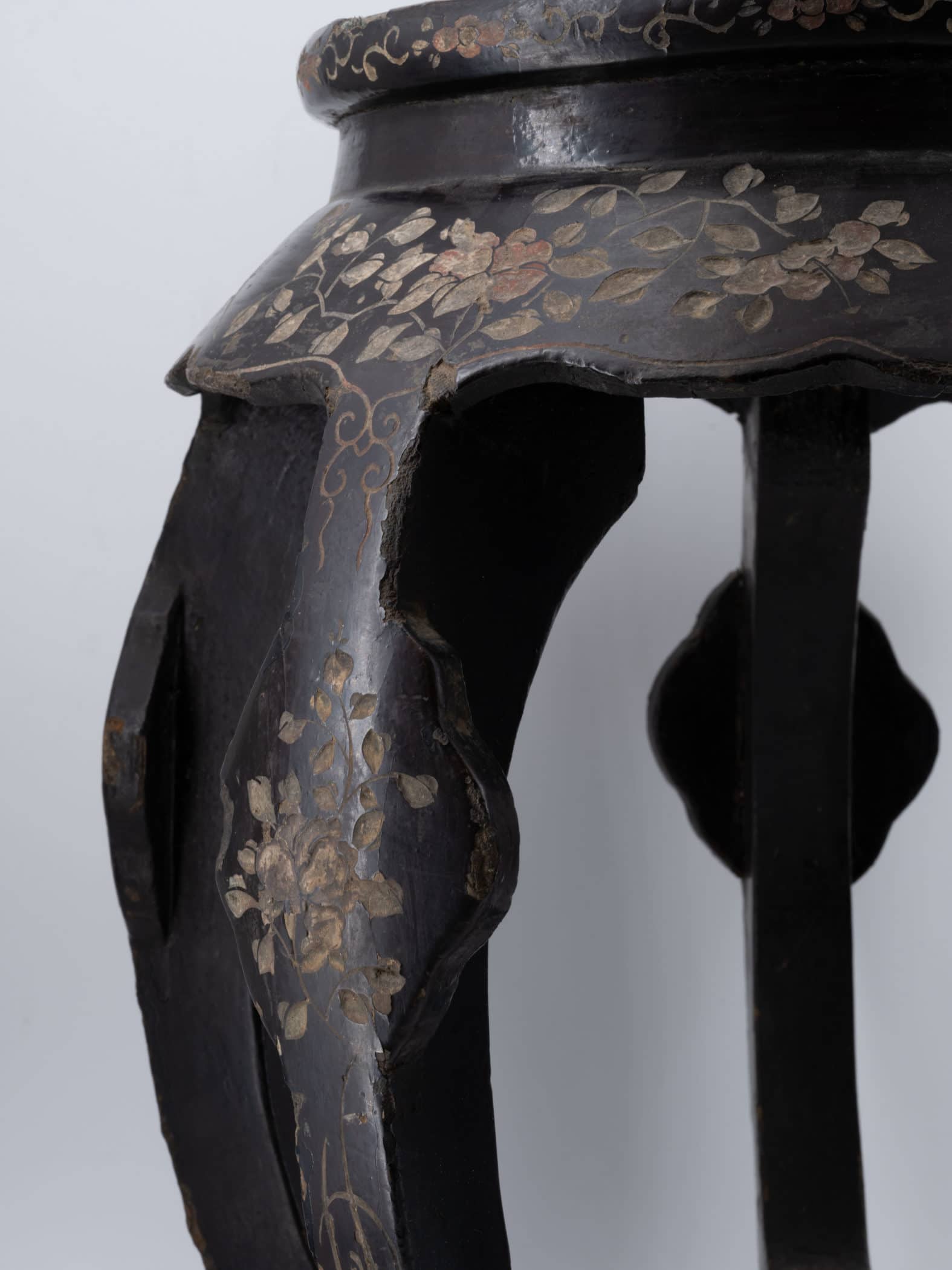 Petite sellette dans le goût chinois, fin XIXe début XXe siècle – Image 9