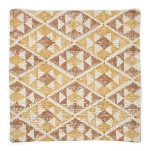 Coussins en tissus artisanaux indiens