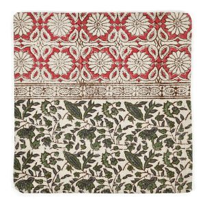 Coussins en tissus artisanaux indiens