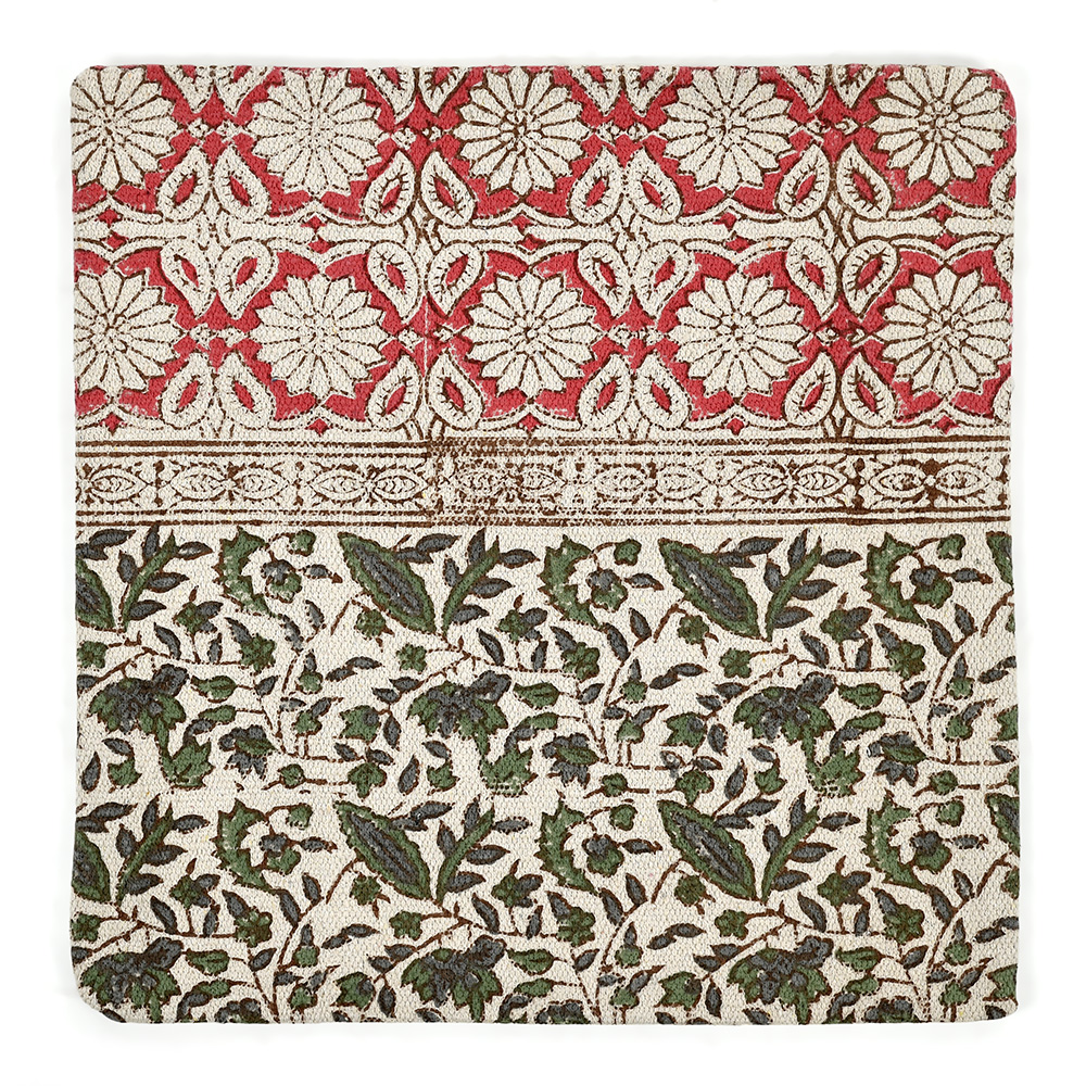 Coussins en tissus artisanaux indiens – Image 2