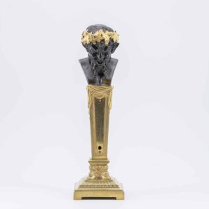 Thermomètre en bronze. Restauration, XIXe siècle