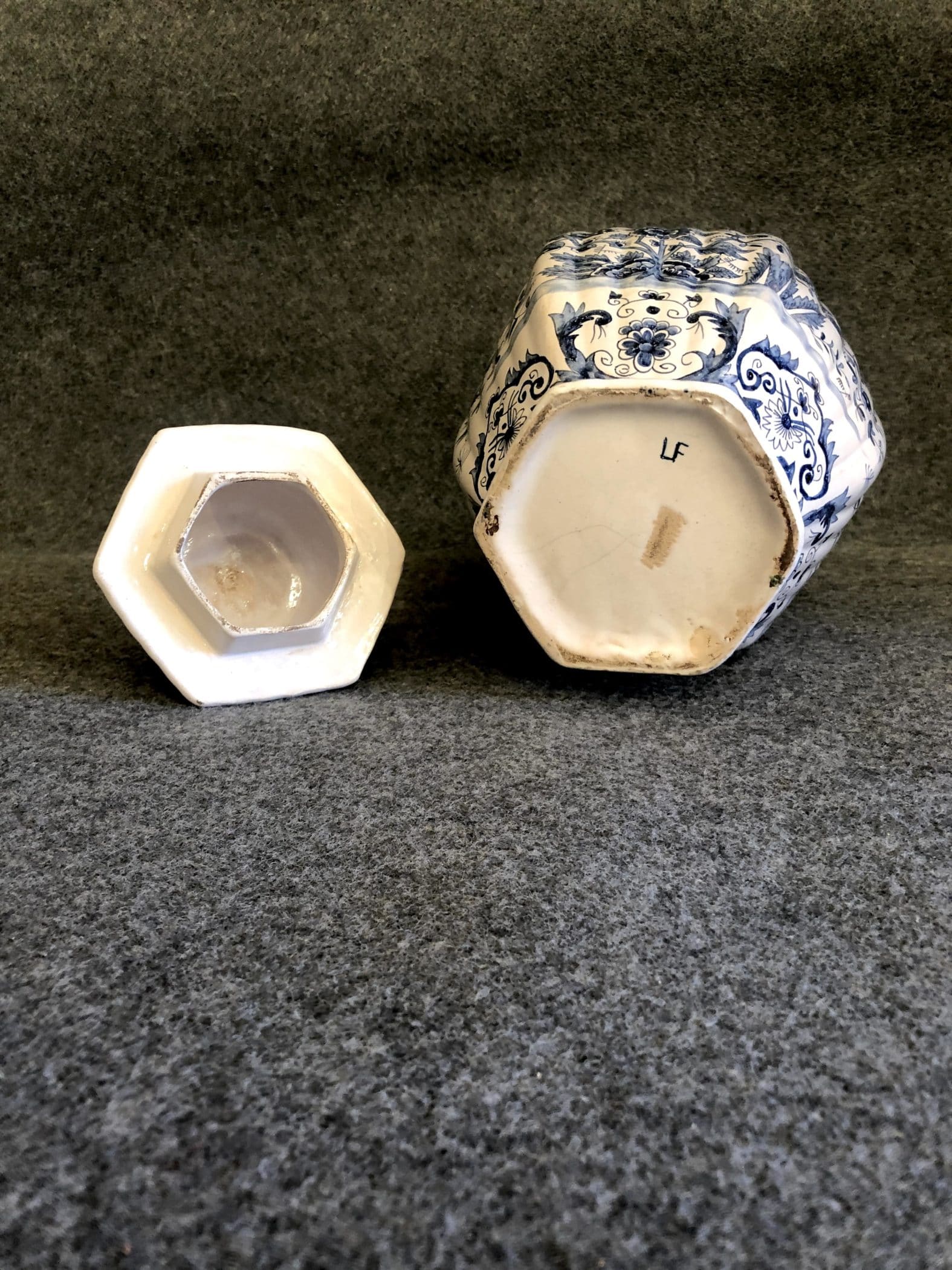 Vase couvert en céramique vernissée, XIXe siècle – Image 7